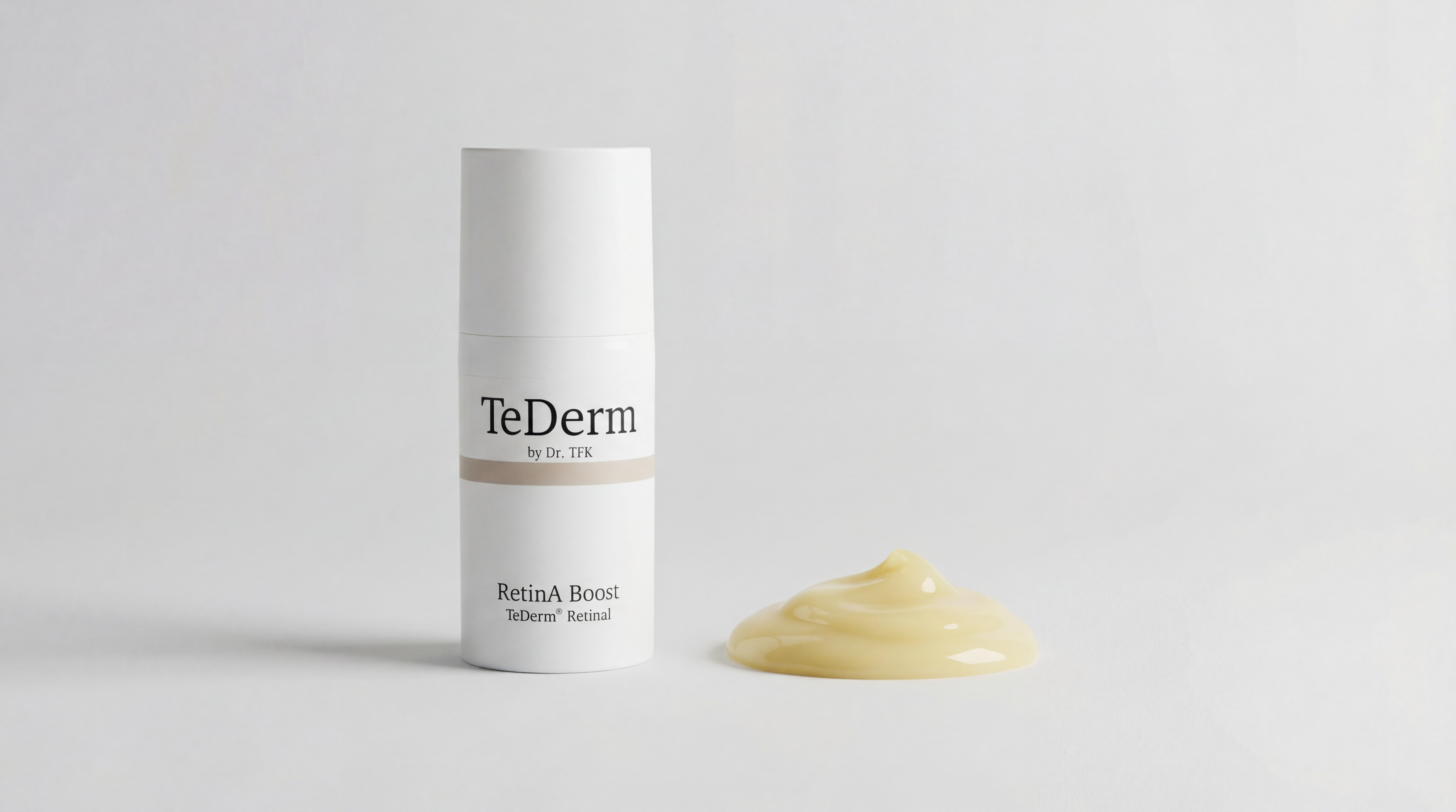 TeDerm RetinA Boost ingredients hero – active ingredient showcase