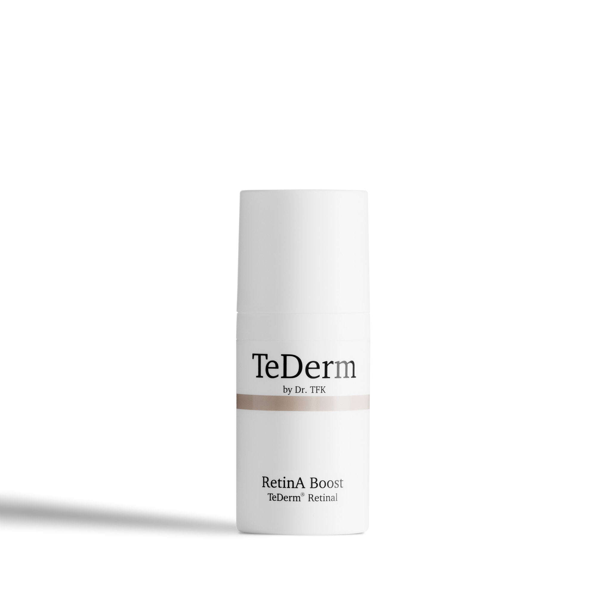 TeDerm RetinA Boost front view – serum bottle primary angle packshot